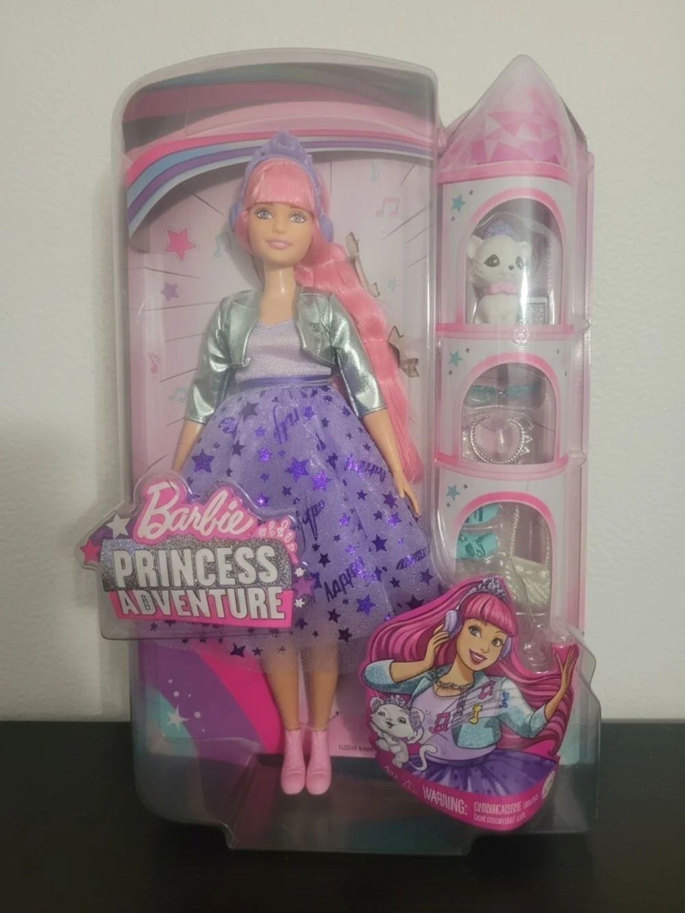 Barbie Princess Adventure Daisy Doll GML77 Curvy Fashion Doll Accessories